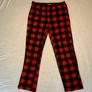 Wondershop Red and Black Plaid Lounge Pants